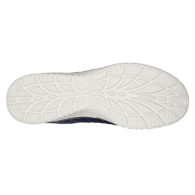 Navy-Blue - Pack Shot - Skechers Womens-Ladies Virtue Trainers