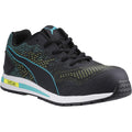 Black-Blue - Front - Puma Womens-Ladies Vivid Green Heart Low Trainers