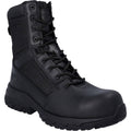 Black - Back - Magnum Unisex Adult Vanguard 8.0 Leather Safety Boots