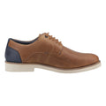 Brown - Lifestyle - POD Mens Hampton Italian Leather Oxfords