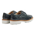 Navy Patent - Back - POD Mens Kortney Leather Brogues
