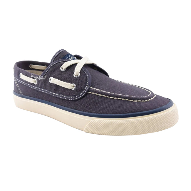 Navy - Front - Sperry Mens Seamate Boat Shoes