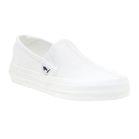 White - Front - Rocket Dog Womens-Ladies Cheery 12A Trainers