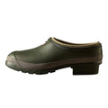 Dark Olive-Clay - Side - Hunter Mens Gardener Clogs
