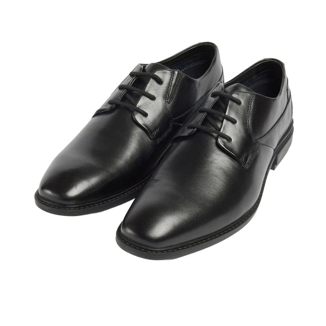 Black - Lifestyle - POD Mens Smyth Leather Formal Shoes