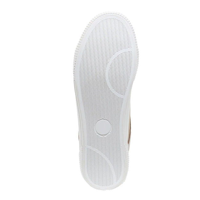 Taupe - Back - Rocket Dog Womens-Ladies Cheery Colour Block Trainers