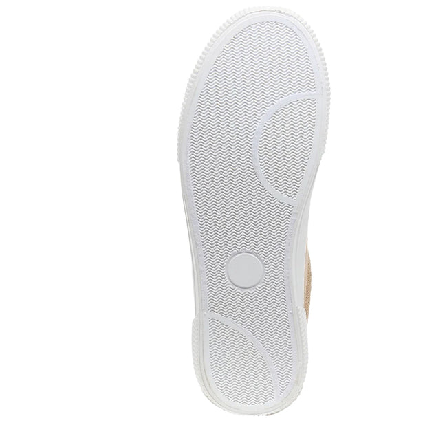 Dark Natural - Side - Rocket Dog Womens-Ladies Cheery Heidi Trainers