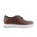 Brown - Back - Sperry Mens Moc Neo Boat Shoes