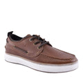Brown - Front - Sperry Mens Moc Neo Boat Shoes