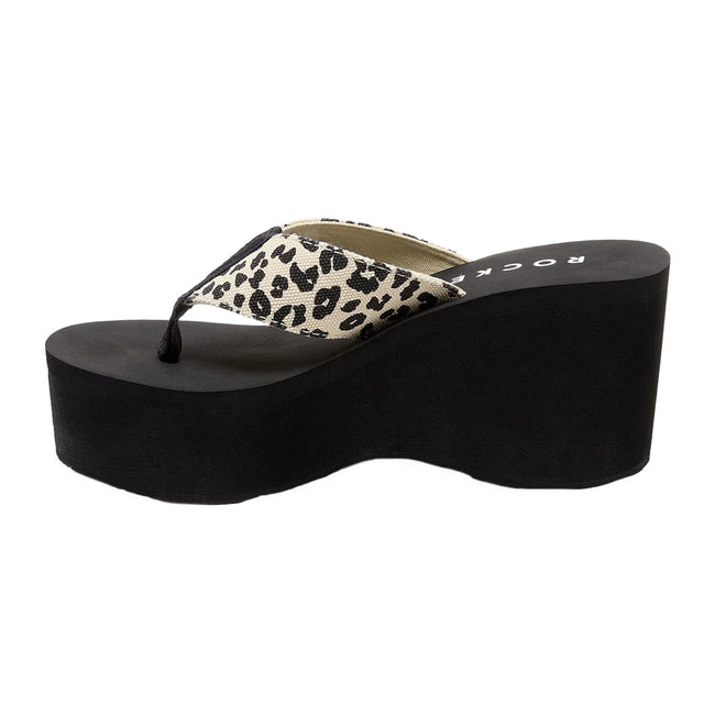 Natural - Side - Rocket Dog Womens-Ladies Crush Leon Sandals