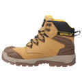 Black-Honey-Yellow - Side - Caterpillar Mens Striver Leather Safety Boots