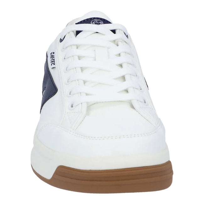 White-Navy - Pack Shot - Hi-Tec Mens Freedom Trainers