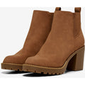 Cognac - Front - Only Womens-Ladies Barbara Ankle Boots