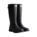 Black - Front - Hunter Mens Downpour Adjustable Wellington Boots