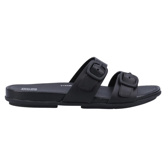 All Black - Side - FitFlop Womens-Ladies Gracie Sliders