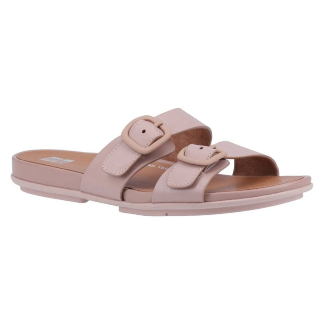 Beige - Front - FitFlop Womens-Ladies Gracie Sliders