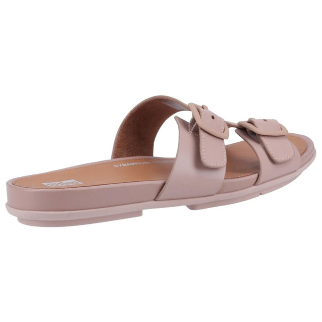 Beige - Back - FitFlop Womens-Ladies Gracie Sliders