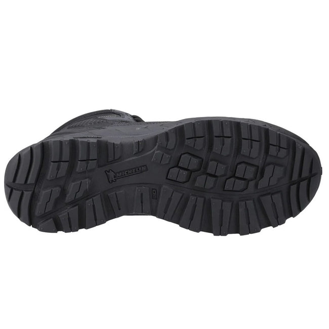 Black - Side - Magnum Mens Spider Exo 6.0 WP SZ Occupational Safety Boots