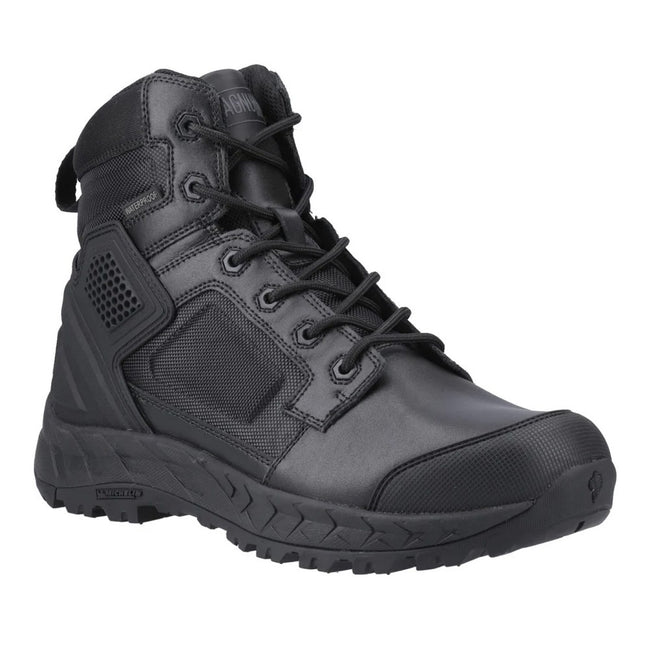 Black - Front - Magnum Mens Spider Exo 6.0 WP SZ Occupational Safety Boots