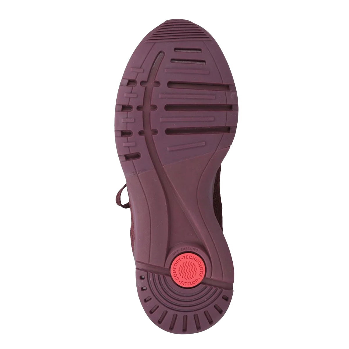 Raisin Purple - Side - FitFlop Mens Vitamin FFX Trainers