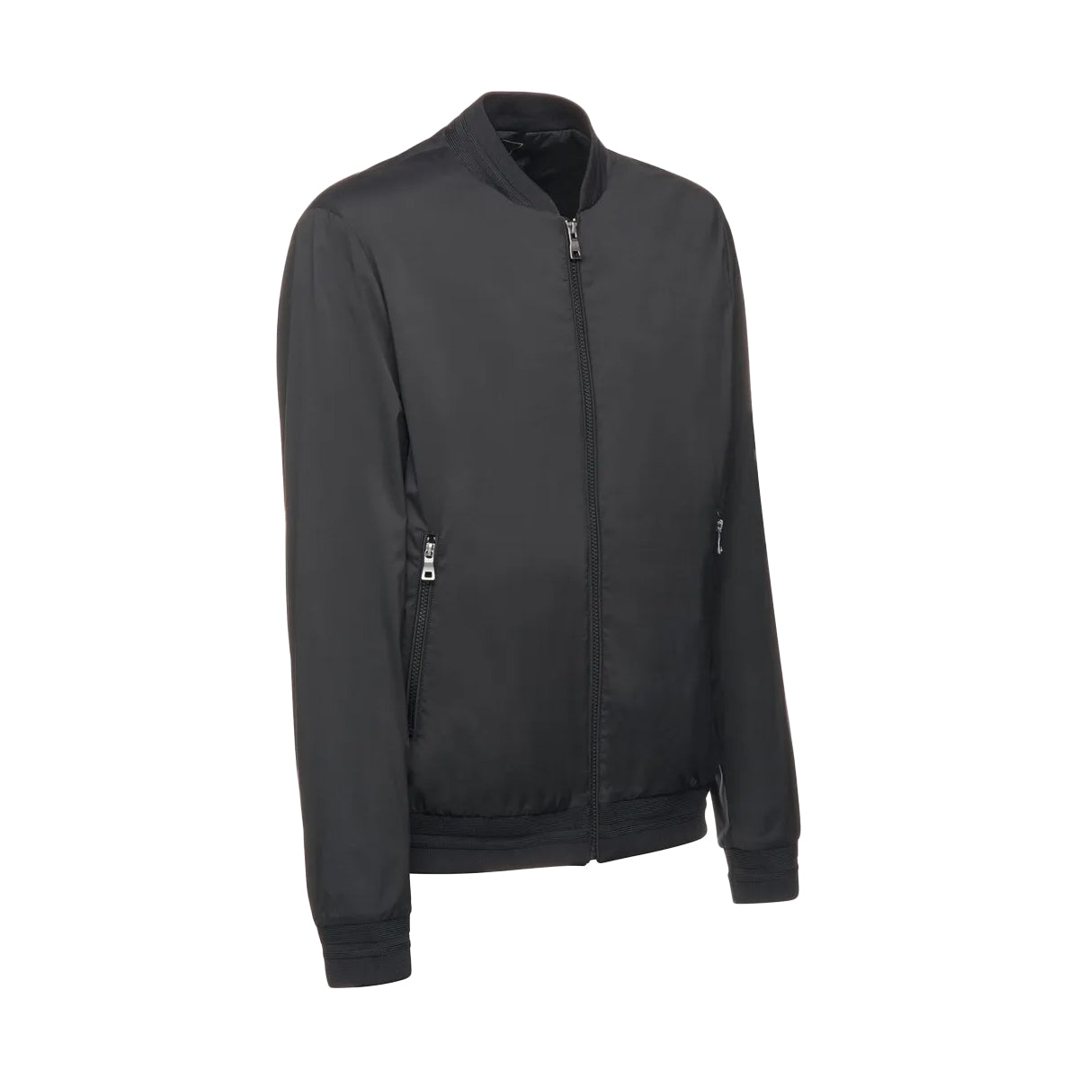 Black - Side - Geox Mens Avola Bomber Jacket