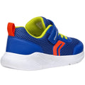 Royal Blue-Red - Back - Geox Boys J Sprintye Trainers