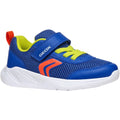 Royal Blue-Red - Front - Geox Boys J Sprintye Trainers