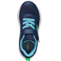 Navy-Light Green - Pack Shot - Geox Boys J Sprintye Trainers