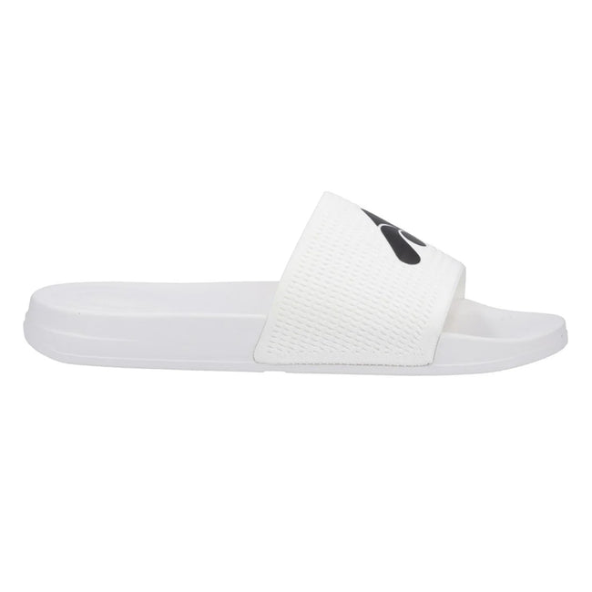 White - Lifestyle - FitFlop Unisex Adult Arrow iQushion Sliders
