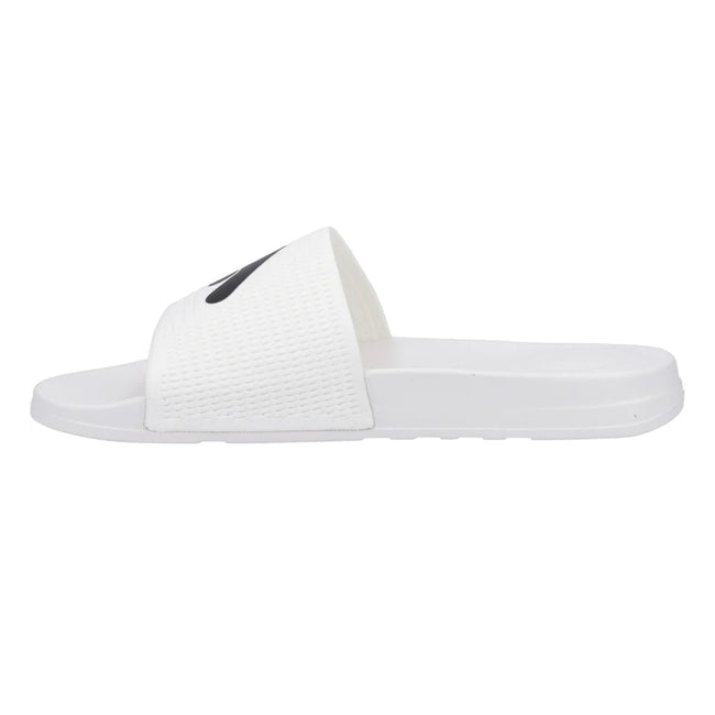 White - Side - FitFlop Unisex Adult Arrow iQushion Sliders