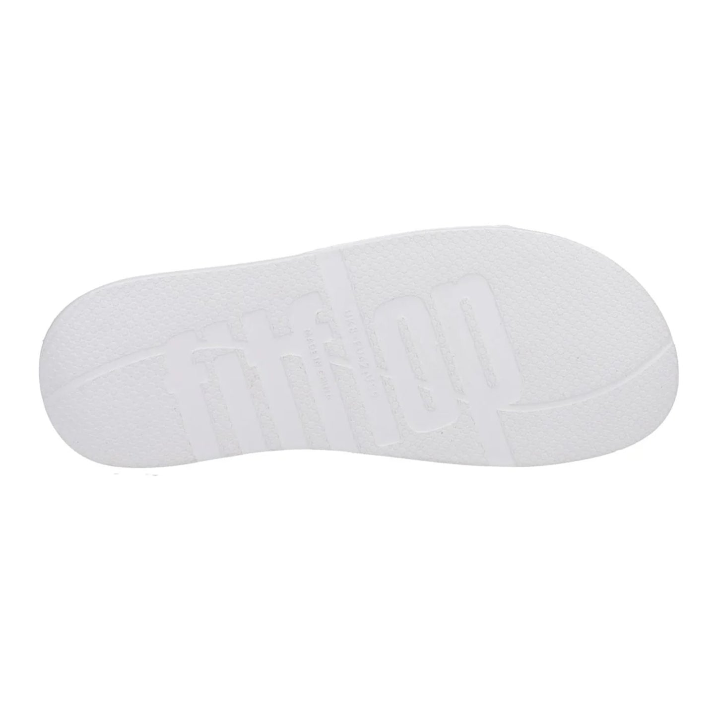 White - Pack Shot - FitFlop Unisex Adult Arrow iQushion Sliders