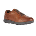 Cognac - Front - Geox Mens U Spherica EC12 Leather Shoes