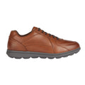 Cognac - Side - Geox Mens U Spherica EC12 Leather Shoes