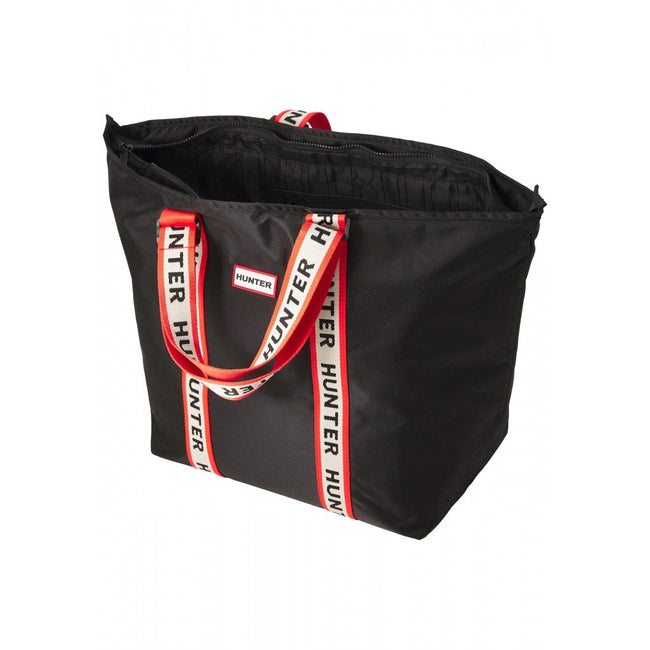 Black - Back - Hunter Robertson Tote Bag