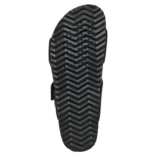 Black - Lifestyle - Geox Womens-Ladies D Brionia R Leather Sandals