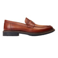 Burnt Tan - Lifestyle - Base London Mens Ivey Leather Loafers