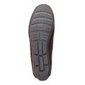 Dark Brown - Side - Base London Mens Collins Driver Suede Loafers
