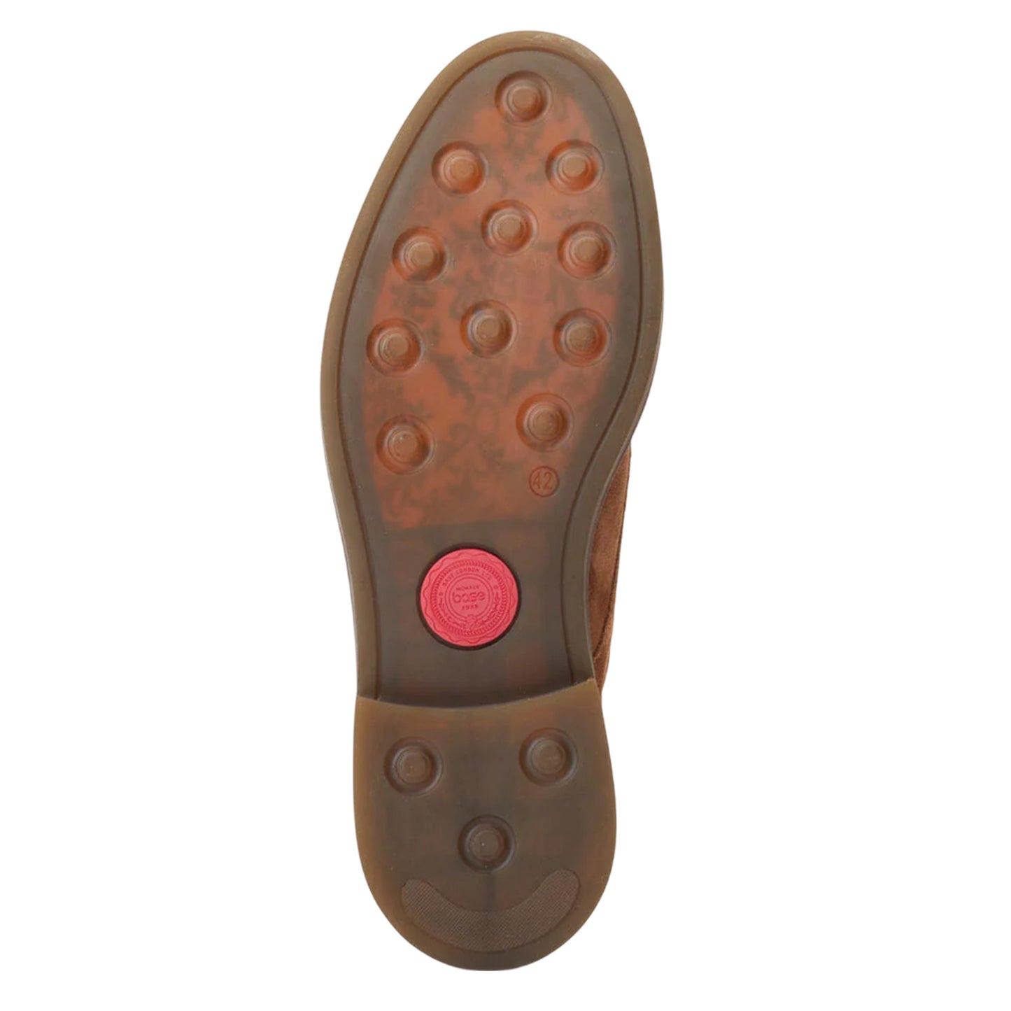 Ginger - Pack Shot - Base London Mens Mawley Suede Derby Shoes