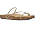 Light Taupe - Front - Geox Womens-Ladies D Brionia R Sandals