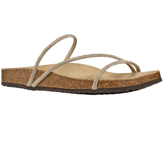 Light Taupe - Front - Geox Womens-Ladies D Brionia R Sandals