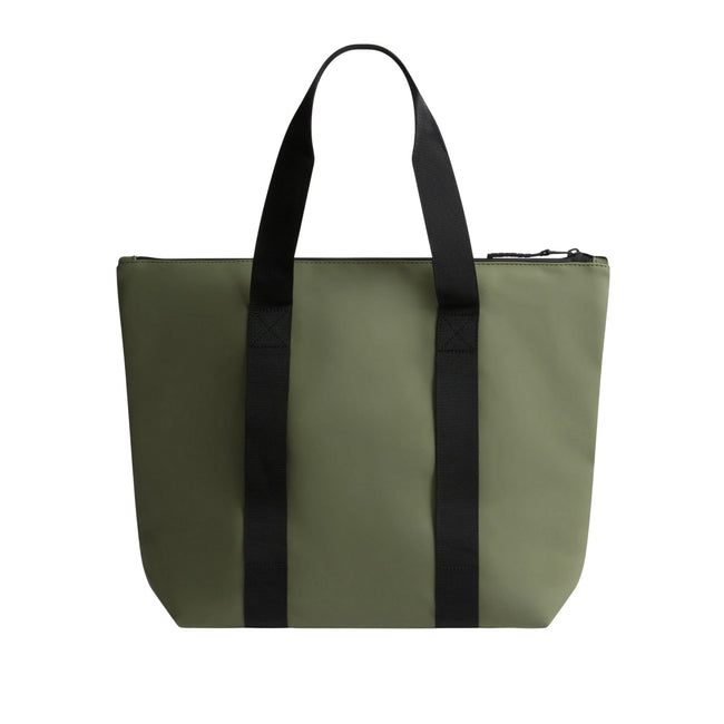Deep Lichen Green - Back - Hunter Tummel Tote Bag