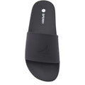 Black - Side - Sperry Unisex Adult Freeboard Sliders