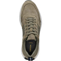 Sage - Pack Shot - Geox Mens U Volpiano Suede Trainers
