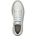 White-Silver - Lifestyle - Geox Womens-Ladies D Sunnetty Nubuck Trainers