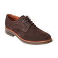 Burnt Brown - Front - Base London Mens Hatfield Classic Leather Brogues