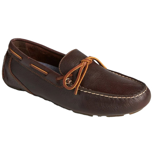 Amaretto - Front - Sperry Mens Davenport 1-Eye Leather Loafers