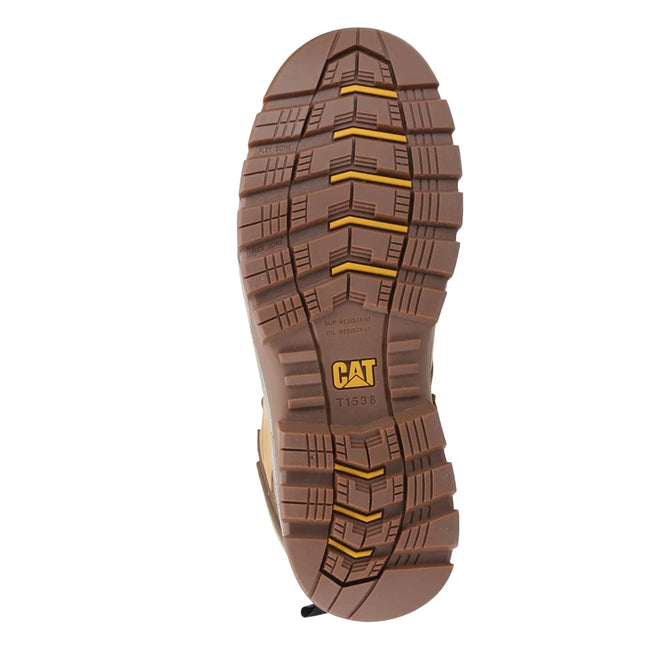 Black-Honey-Yellow - Side - Caterpillar Mens Striver Safety Boots