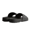 Black - Lifestyle - Hunter Womens-Ladies Core Embossed Sliders