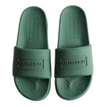 Hunter Green - Front - Hunter Womens-Ladies Core Embossed Sliders