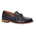 Black - Front - Base London Mens Madison Leather Loafers